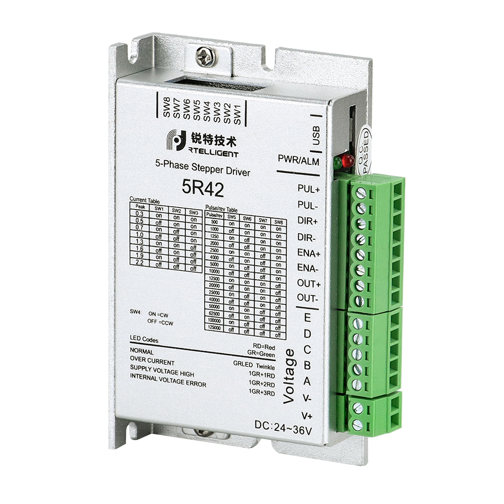 Wholesale 5 Phase Open Loop Stepper Drive 5R42 factory and Wholesale 5 Phase Open Loop Stepper Drive 5R42 factory and