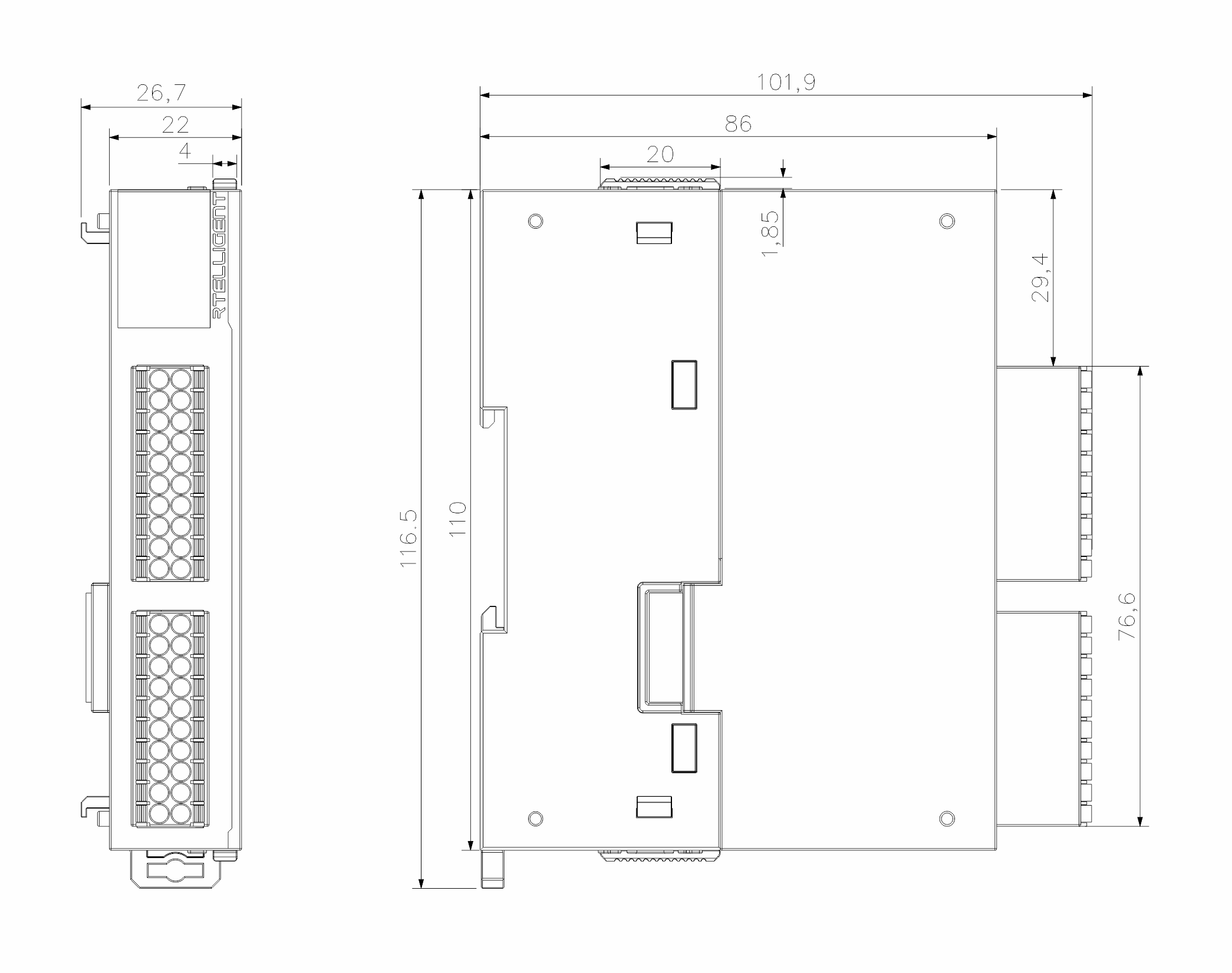 Module Size 